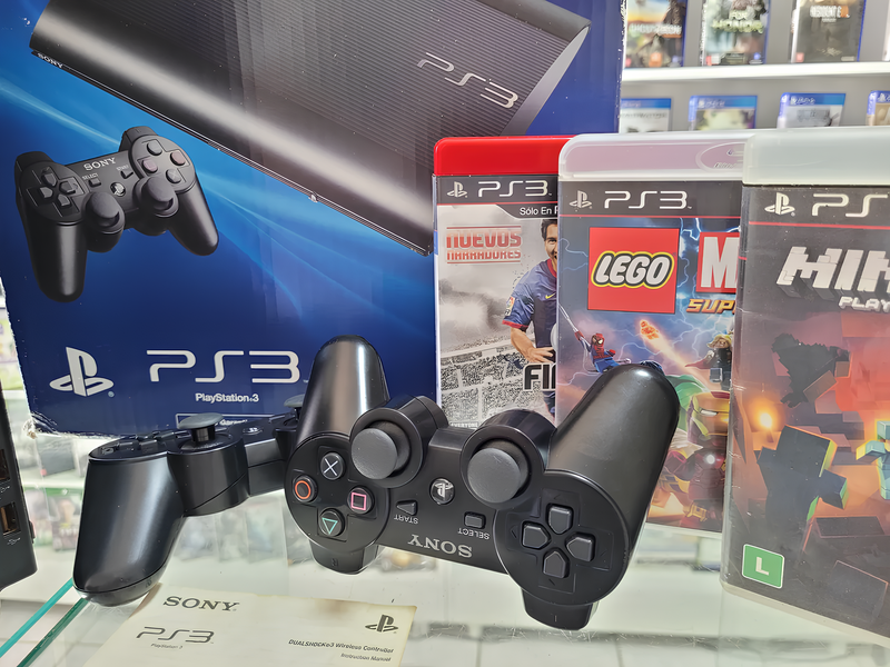 Playstation 3 Super Slim Desbloqueado⭐⭐⭐⭐⭐