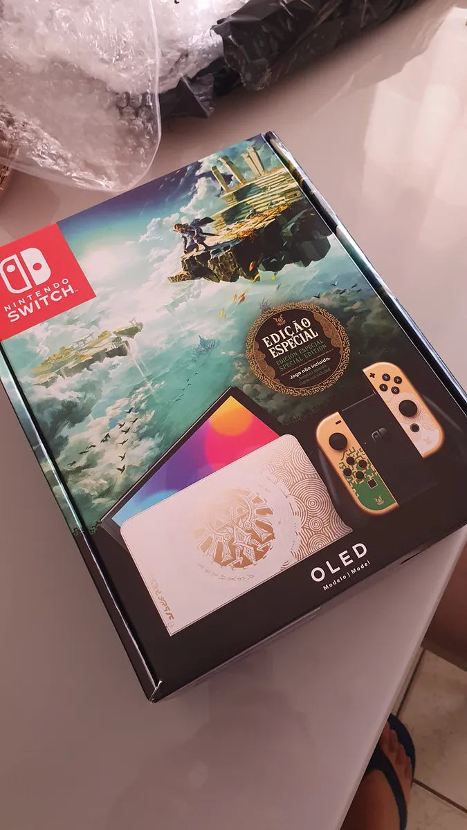 Nintendo Switch OLED Desbloqueado [Preço referente a Entrada] ⭐⭐⭐⭐⭐